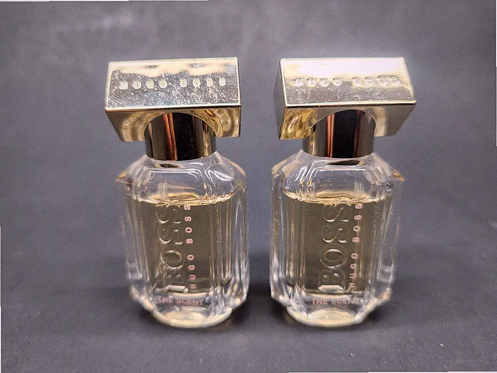 2 x Hugo Boss The Scent For Her EDT 5mL / 0.16oz Eau De Toilette Travel Splash