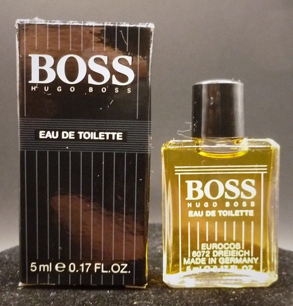 BOSS by Hugo Boss ~ Eau De Toilette 5ml /0.17oz ~ Men's Perfume Mini Size ~ New