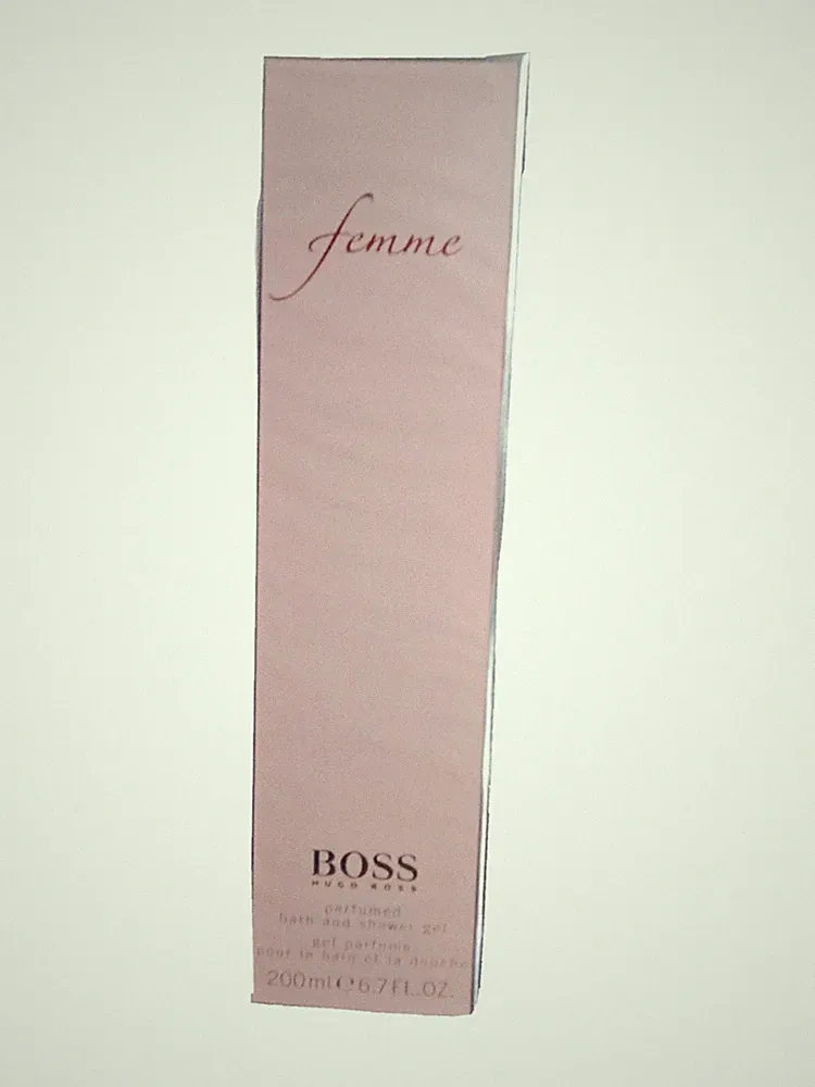 BOSS FEMME Perfumed Bath And Shower Gel 6.7 Oz 200ml New SEALED