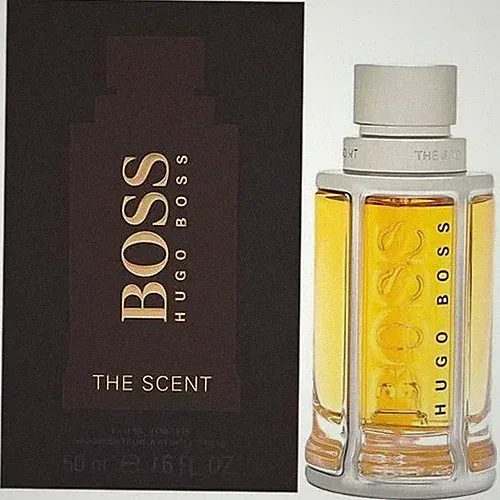 Boss The Scent by Hugo Boss for Men Eau de Toilette Refillable Spray 1.6 oz