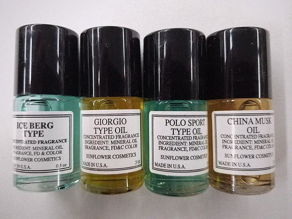 Cologne Woman Men 0.5 OZ Bottle Fragrance Type Body Oil