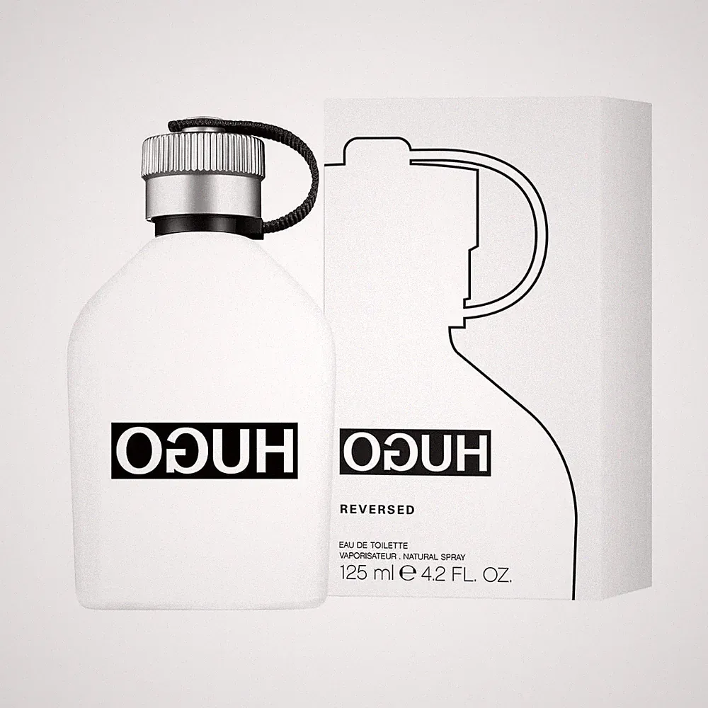 HUGO BOSS Hugo Reversed Eau de Toilette Spray, Regular Size 125 ml 4.2 fl oz