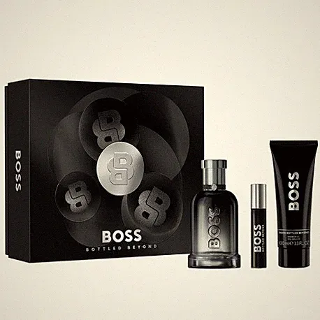 Hugo Boss Men's Boss Bottled Beyond 3pcs EDP Gift Set Fragrances 3616305276315