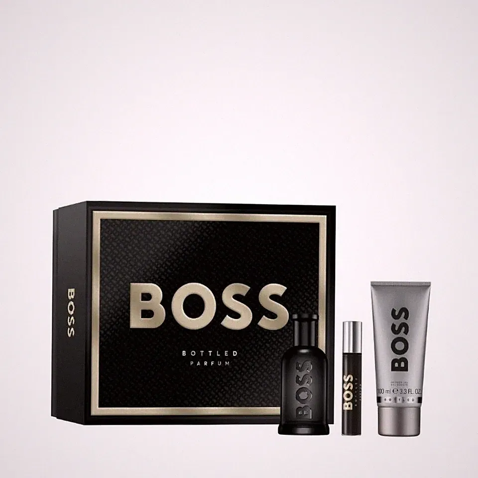 Hugo Boss Men's Boss Bottled Parfum Gift Set Fragrances 3616305439499
