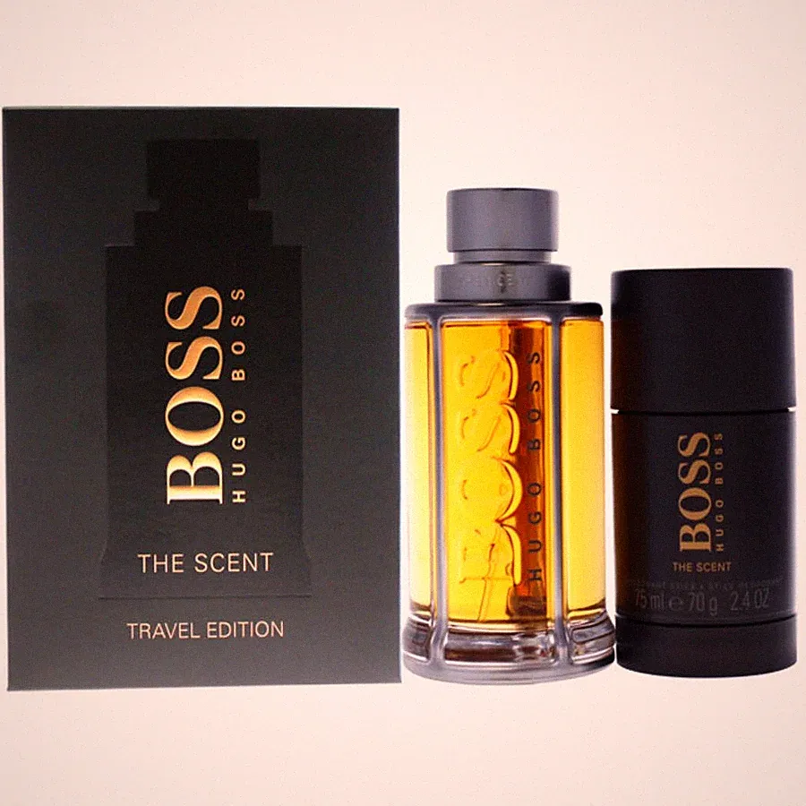 Hugo Boss Men's Boss The Scent 2pcs EDT Gift Set Fragrances 3614226758880