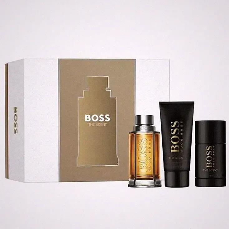 Hugo Boss Men's The Scent 3pcs EDT Gift Set Fragrances 3616304957666