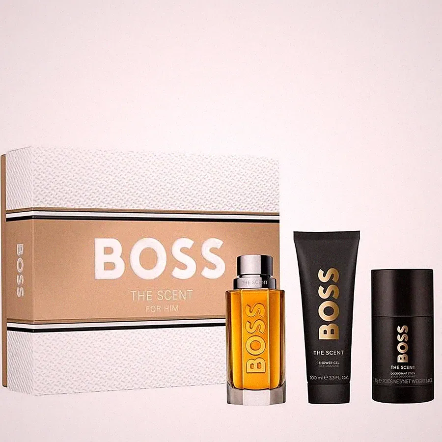 Hugo Boss Men's The Scent Gift Set Fragrances 3616305265210
