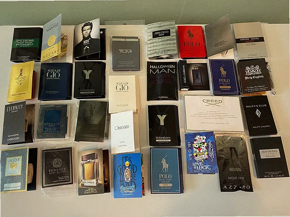 Men's Designer Perfume Sample Vials #2 - Choose Scent - Combined Shipping